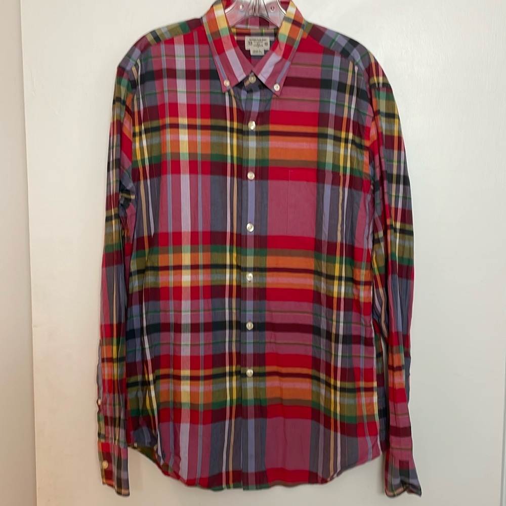 *SALE* JCREW | Fall plaid shirt - Medium